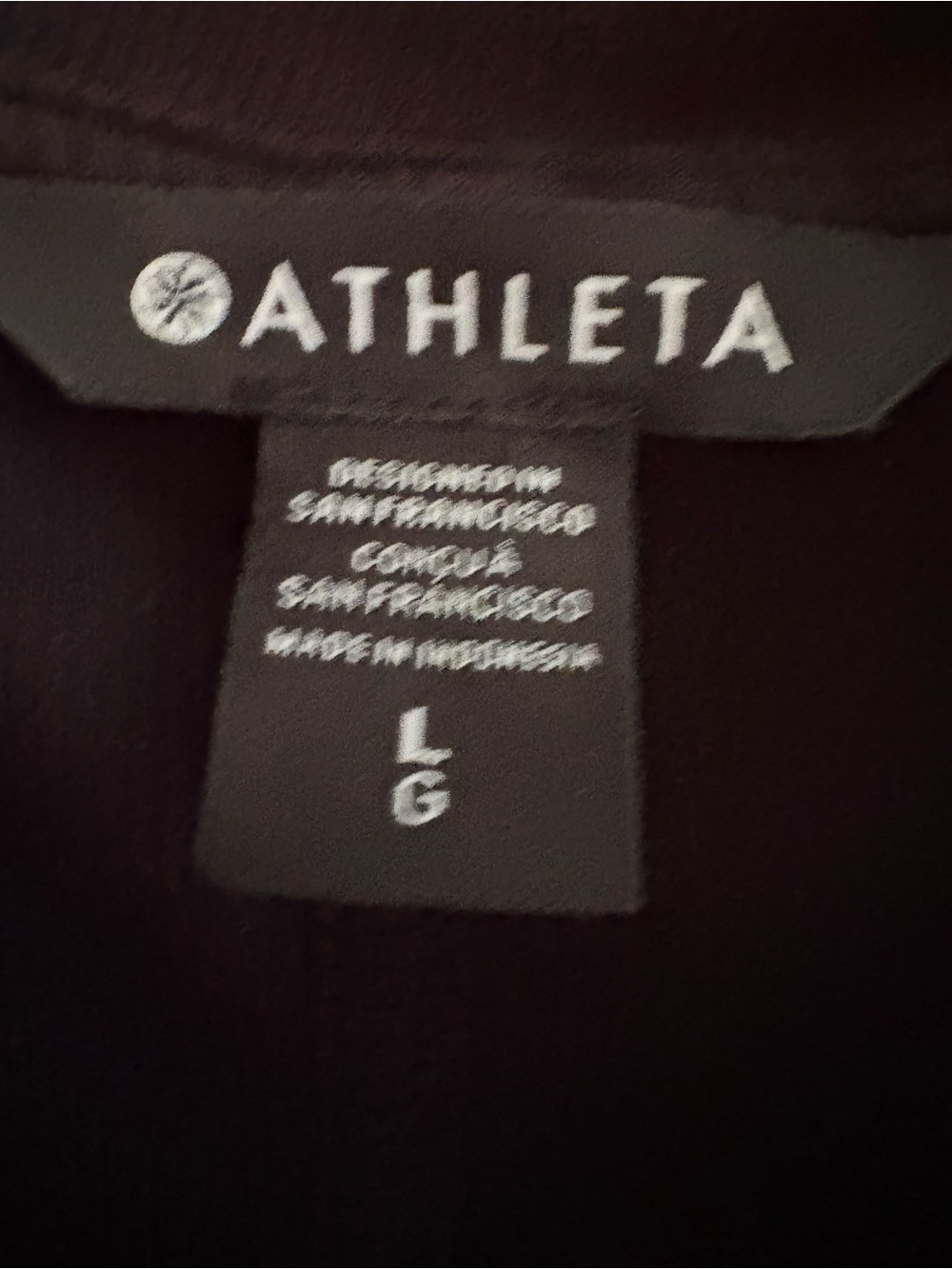 Athleta Black Women's Cardigan with Branded Tag - Picture 3 of 6